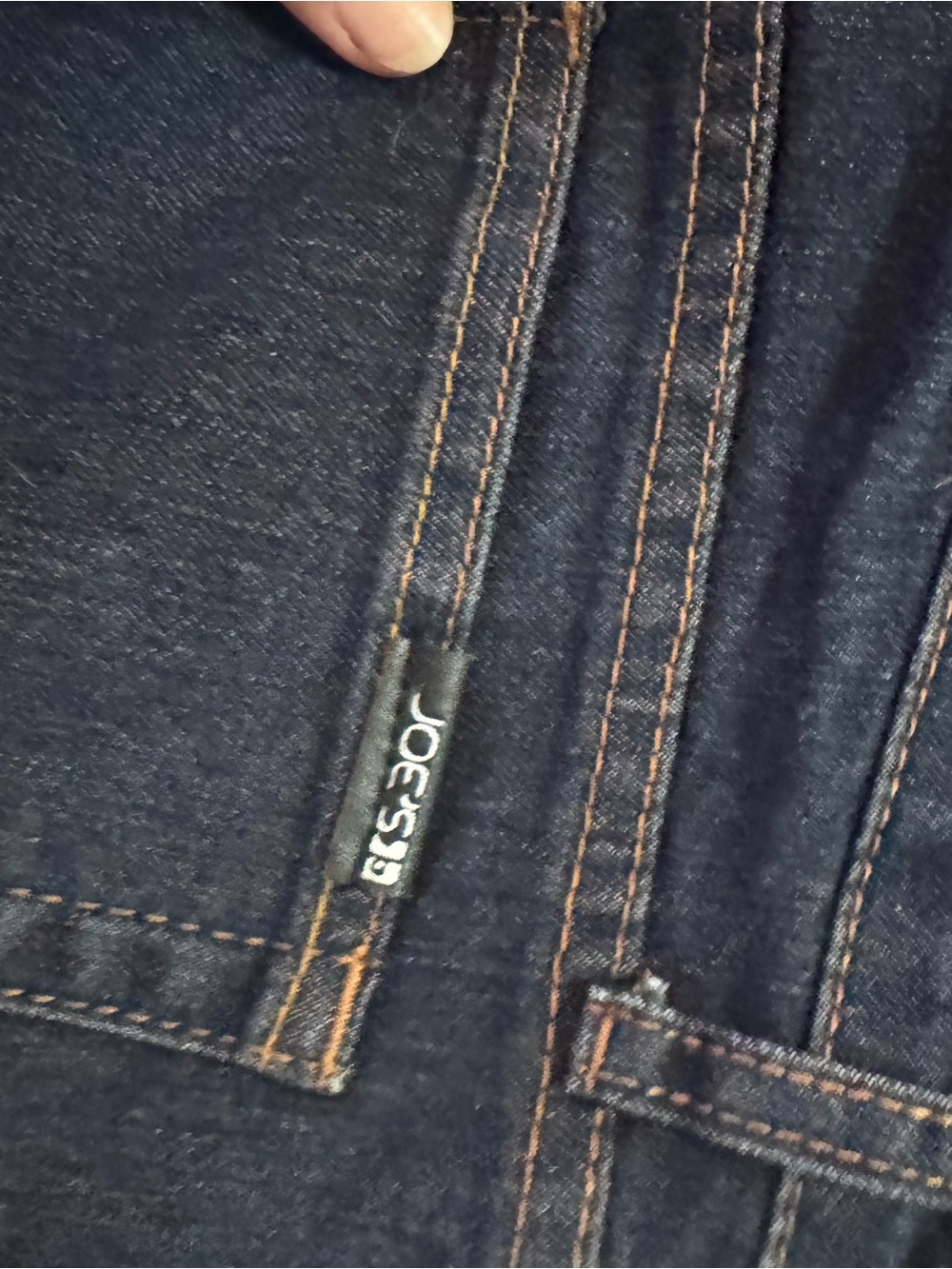 Joe's Jeans Women's Dark Indigo Straight Leg Jeans - Picture 3 of 4